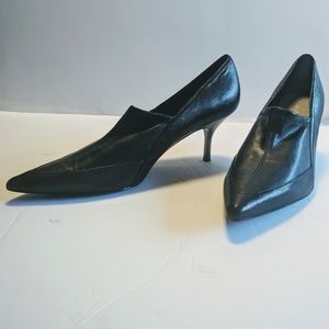 Calvin Klein Black Kitten Heel Pumps - 7.5